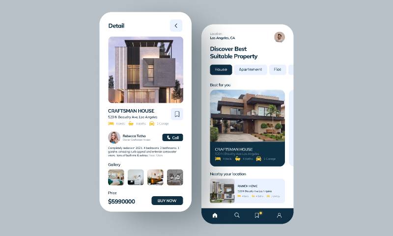 Figma Property Trade App