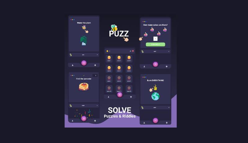 Figma Puzzle Game Template
