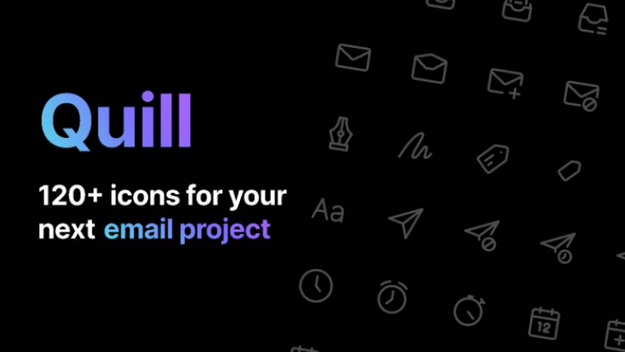 Figma Quill Iconset Free 120+ Icons