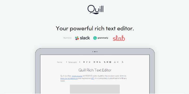 Figma Quill Rich Text Editor