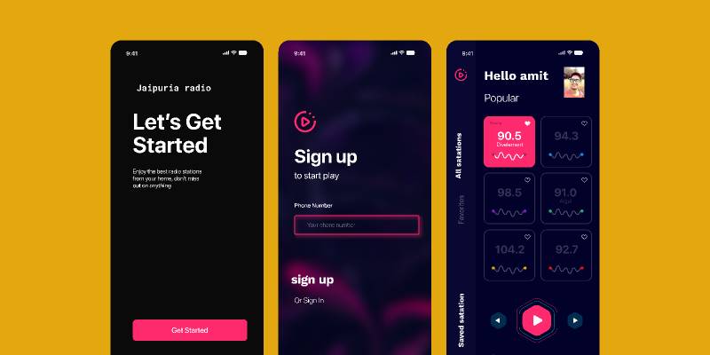 Figma Radio App Free Download