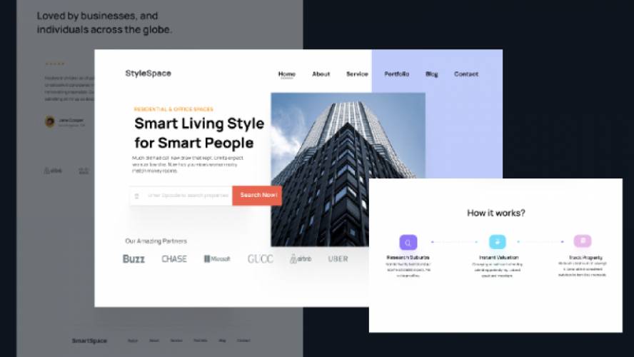 Figma Real State Landing Page Template