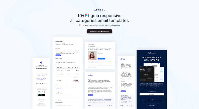 Figma Responsive Email Template