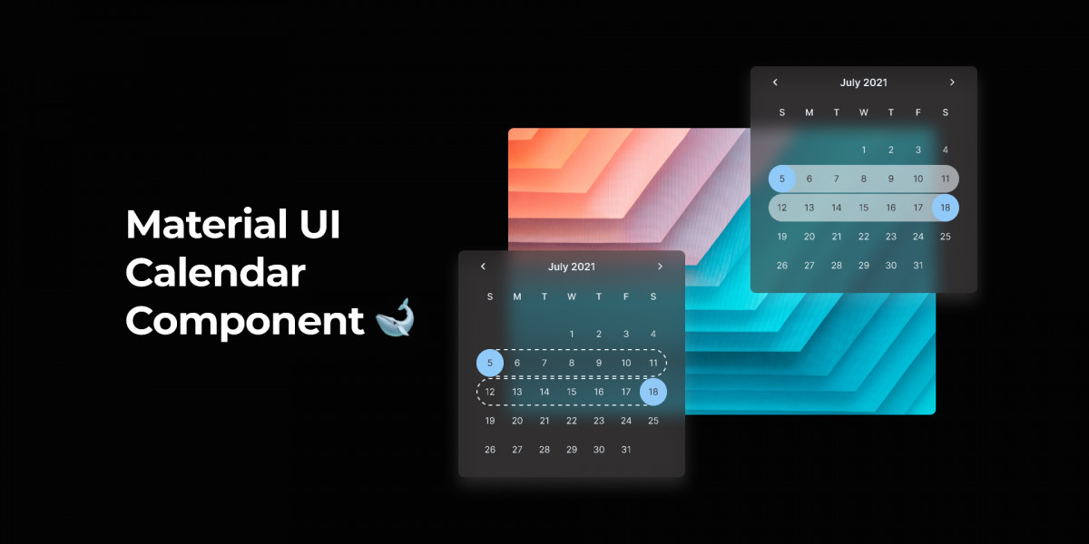 Figma Responsive Material UI Calendar (Similar)