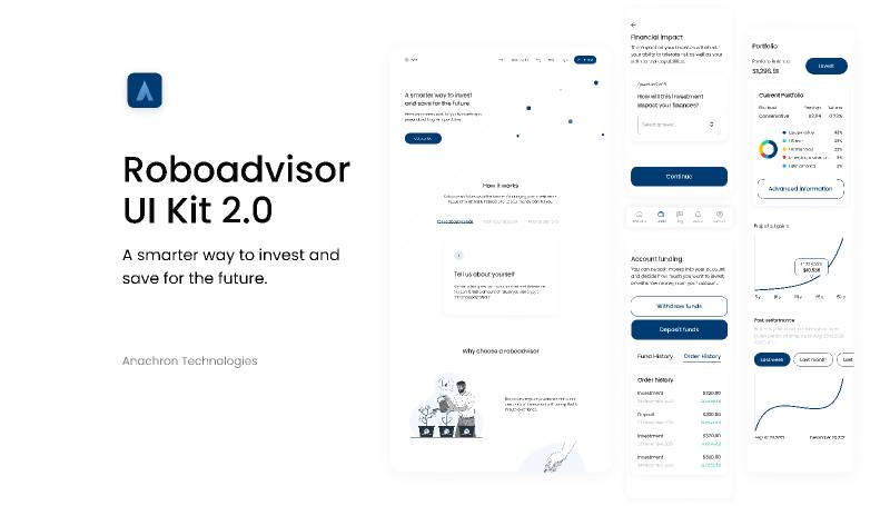 Figma Roboadvisor UI Kit