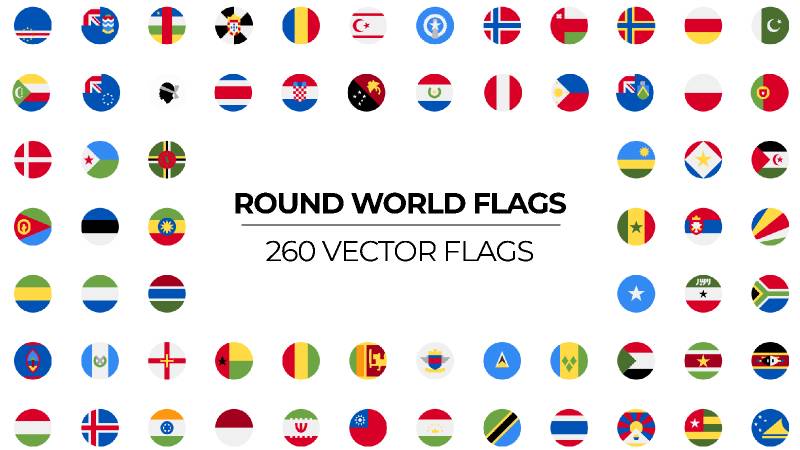 Figma Round world flags