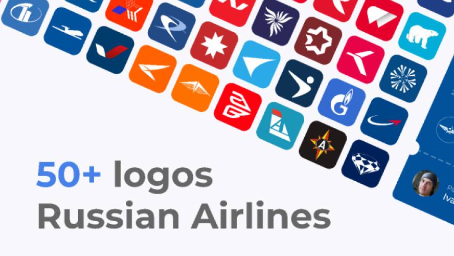 Figma Russian Airlines Logo Pack 2022