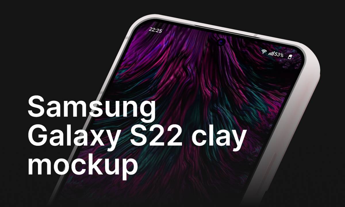 Figma Samsung Galaxy S22 Mockup (4 variants)