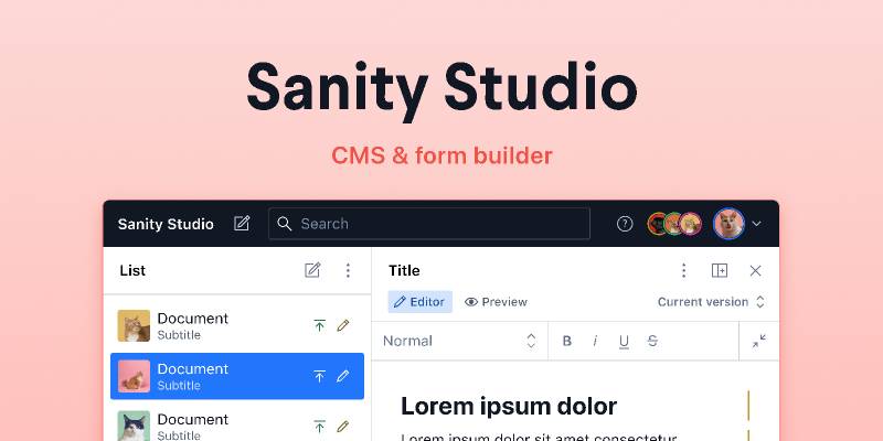 Figma Sanity Studio Builder