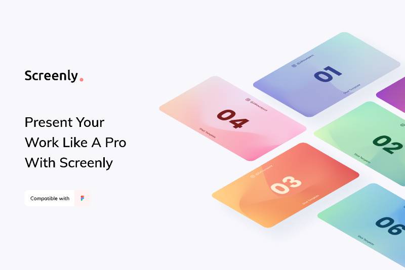 Figma Screenly Shot Template Free Download