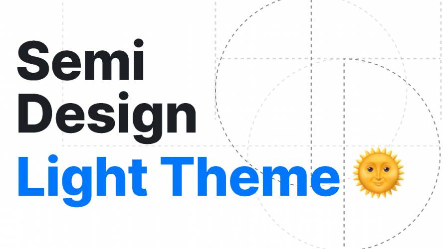 Figma Semi Design - Light Theme