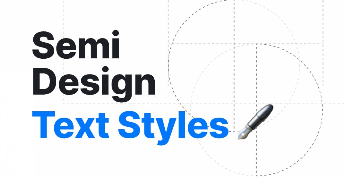 Figma Semi Design - Text Styles