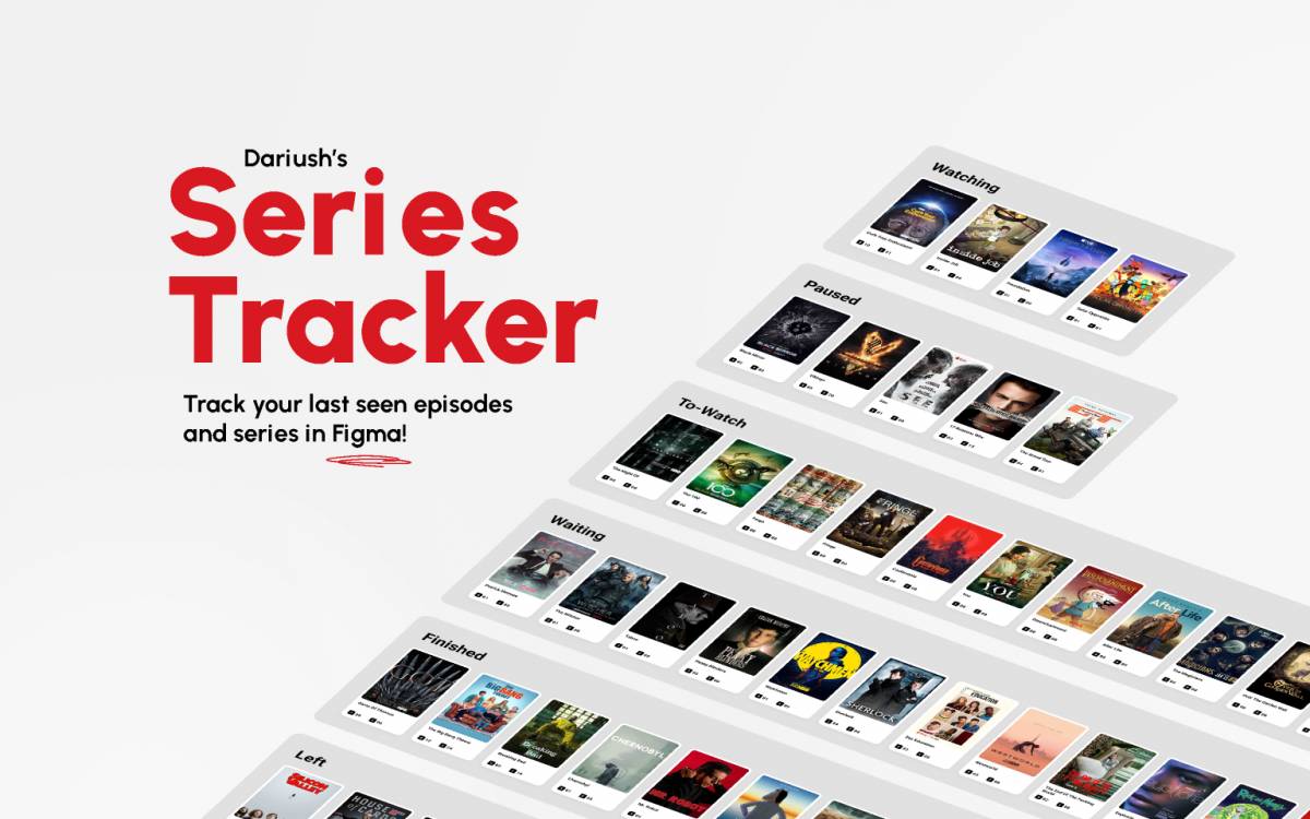 Figma Series Tracker | Track Last Seen Episodes