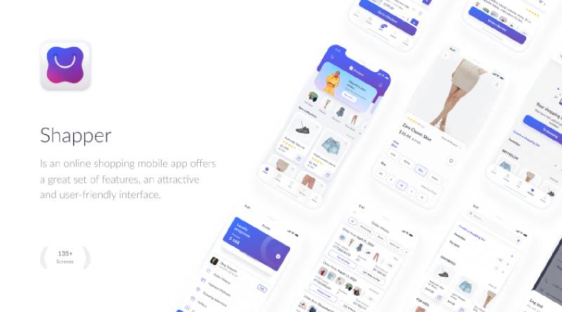 Figma Shapper eCommerce App Template