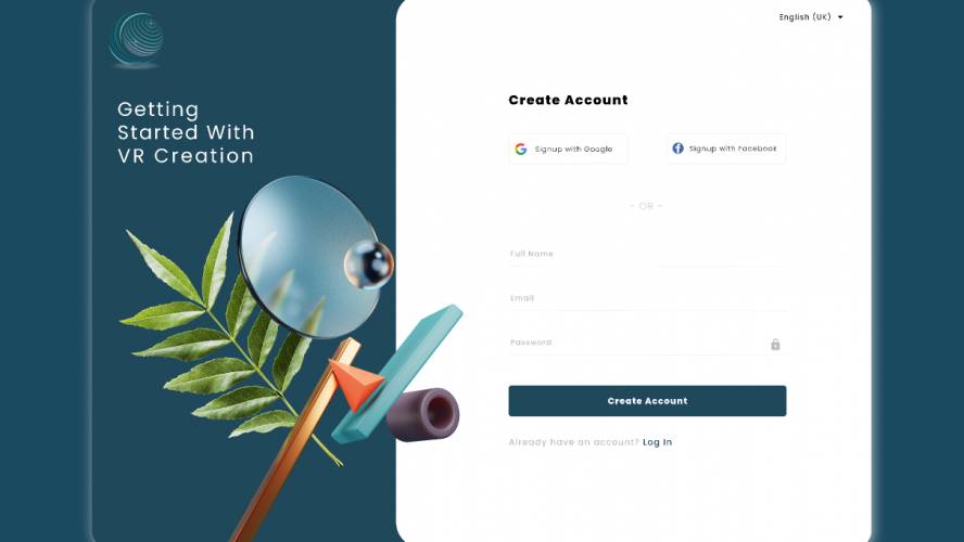 Figma Sign-up Page UI