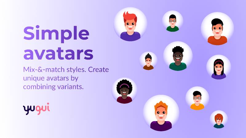 Figma Simple Avatars Template