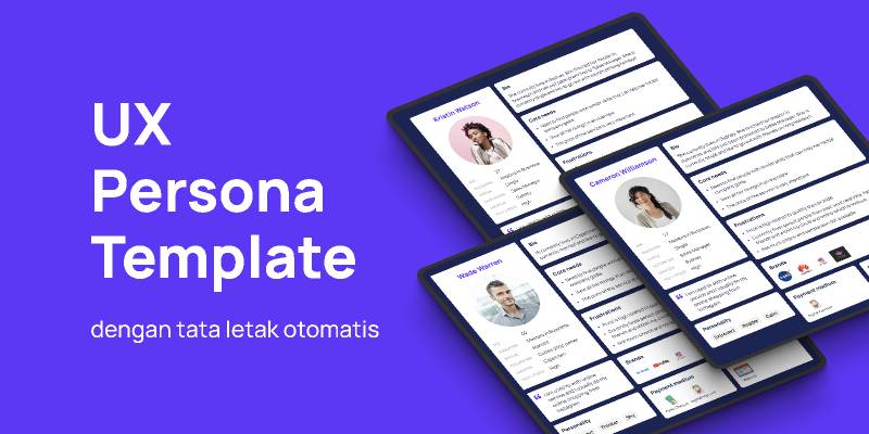 Figma Simplified UX Persona Template