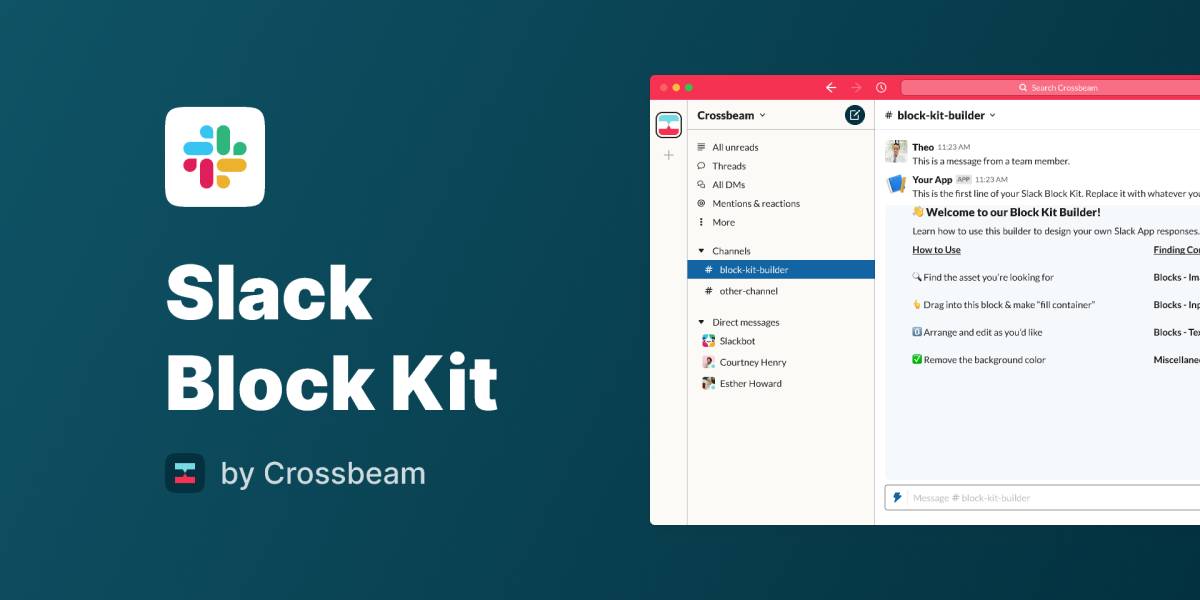 Figma Slack Block Kit
