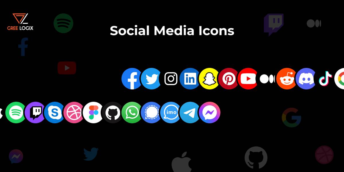 Figma Social Media Icons