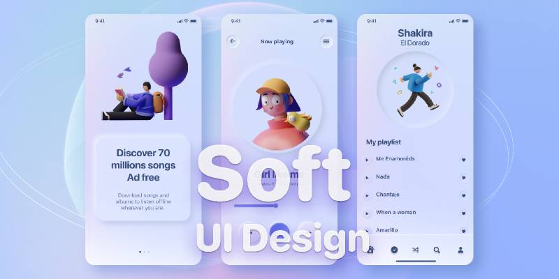 Figma Soft UI Design Neumorphism