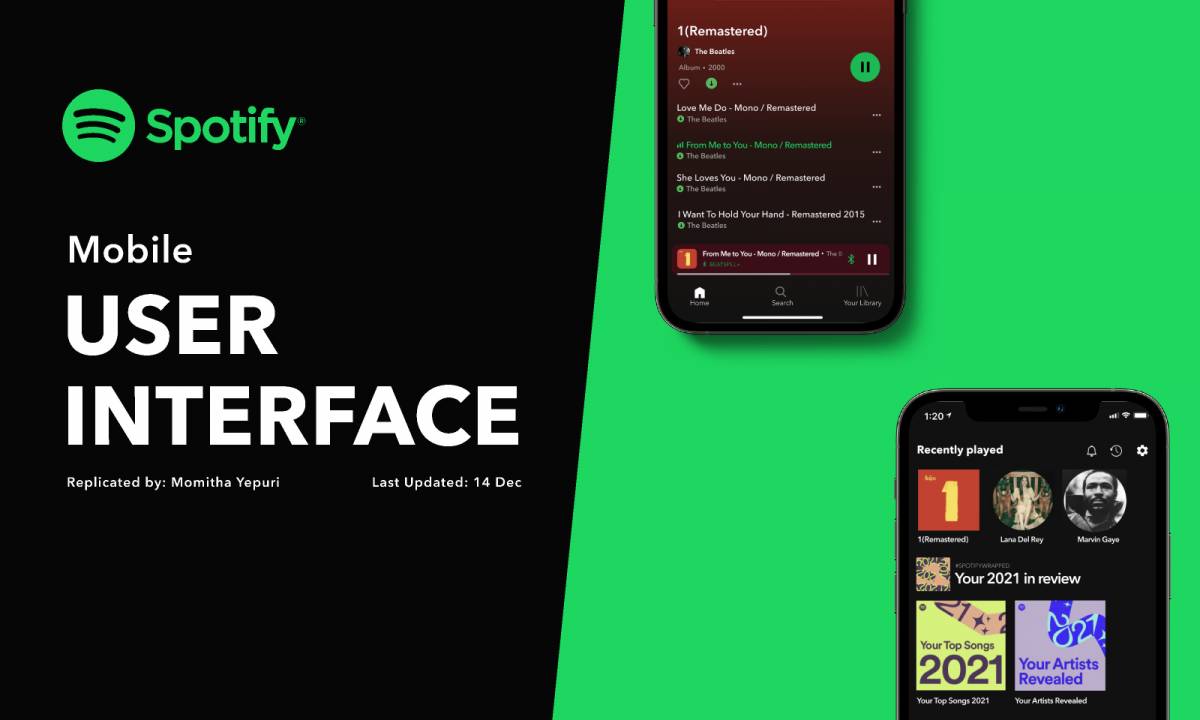 Figma Spotify - Mobile UI Kit