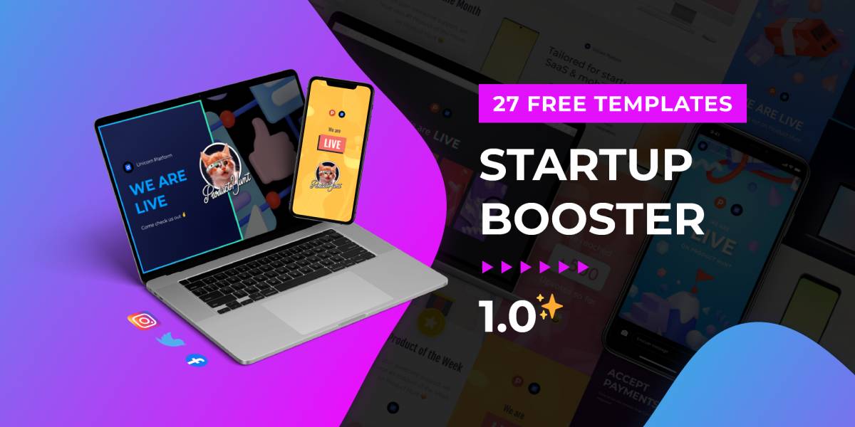 Figma Startup Booster Template