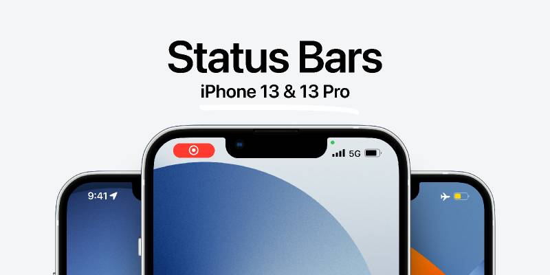 Figma Status Bar iPhone 13 13 Pro