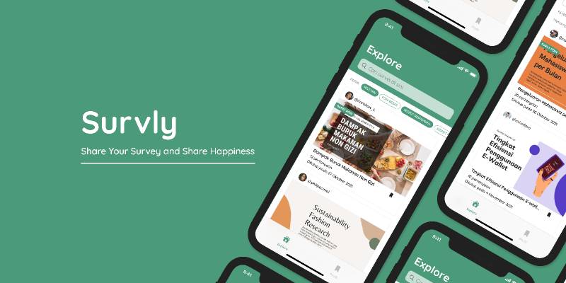 Figma Survly - Share Your Survey and Share Happiness