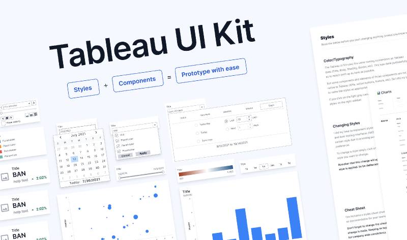 Figma Tableau UI Kit