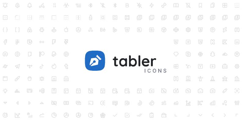 Figma Tabler Icons Template