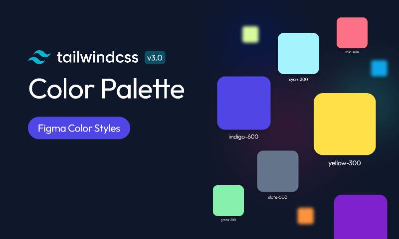 Figma tailwindcss Color Palette