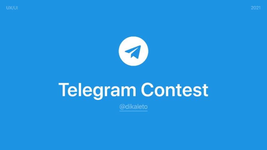 Figma Telegram Video & Voice Calls Redesign Competition