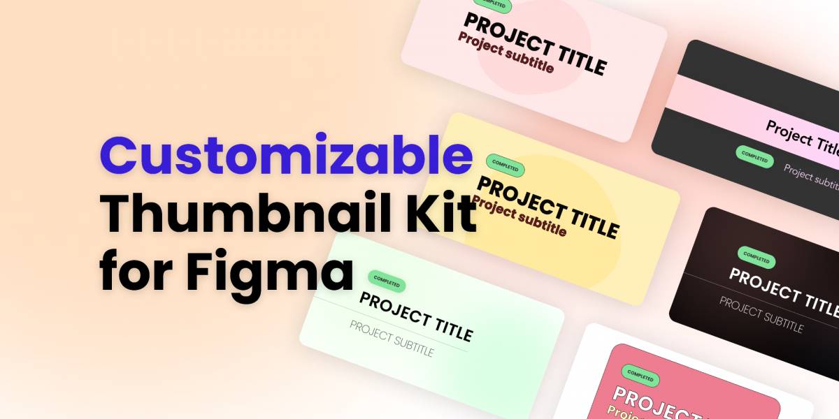 Figma Thumbnail Templates for Figma Collection