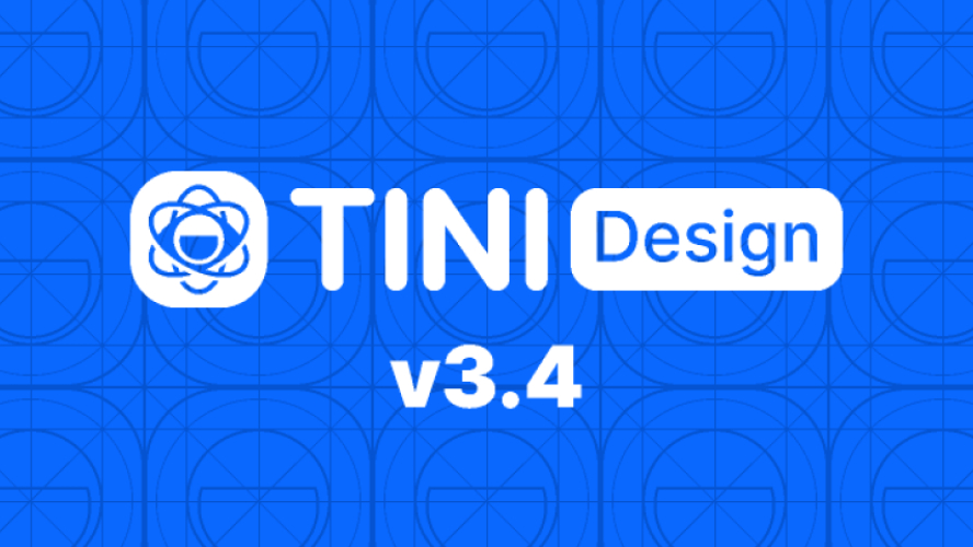Figma Tini Design System 3.4 Update