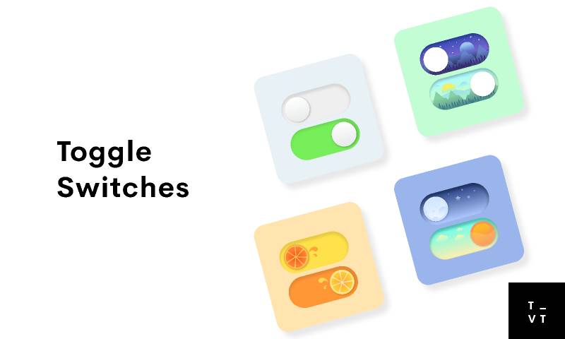 Figma Toggle Buttons Template