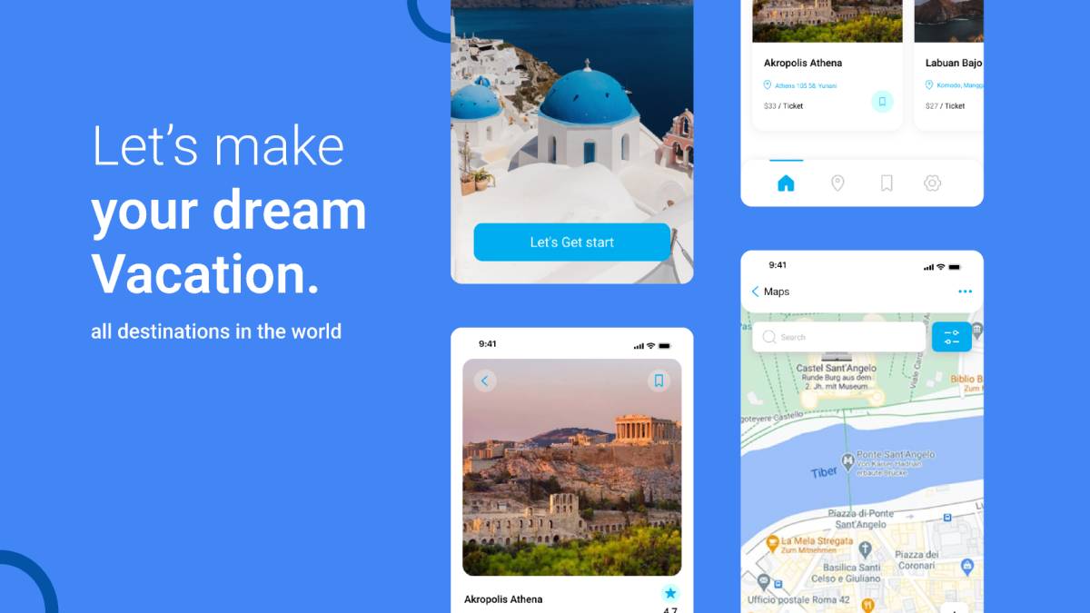 Figma Travel Mobile App