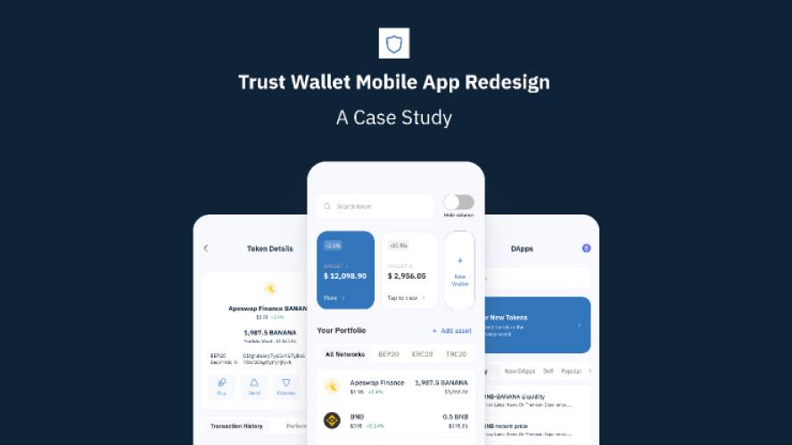 Figma Trust wallet redesign