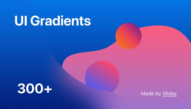 Figma UI-friendly 300+ gradients