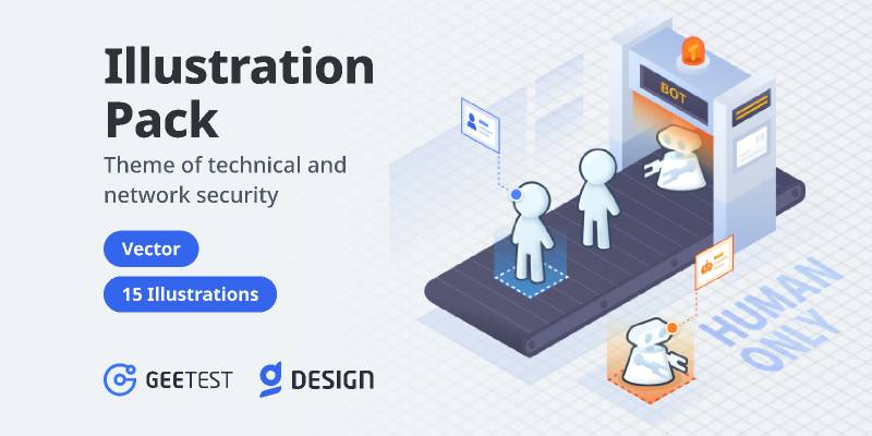 Figma Illustration pack - Technical and network security