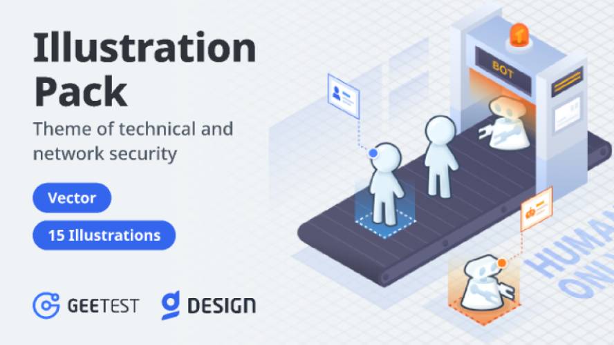 Figma Illustration pack - Technical and network security