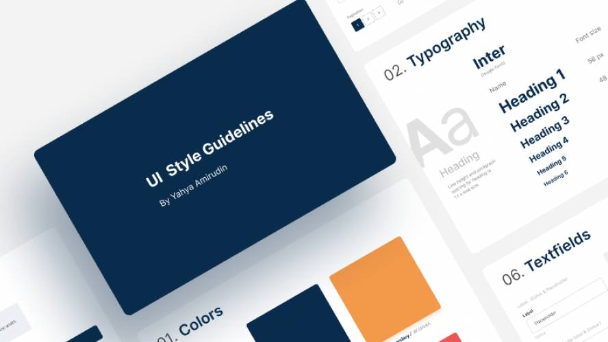 Figma Ui Style Guidelines Template