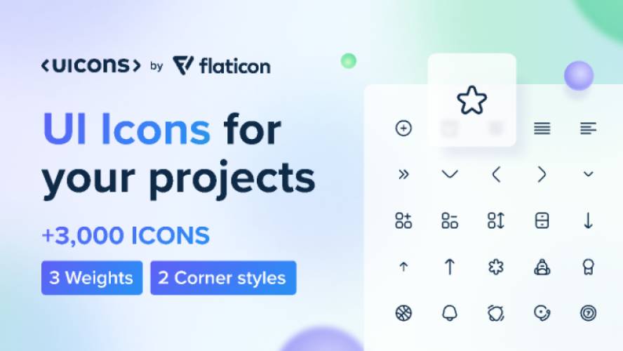 Figma Uicons by Flaticon Free interface icons
