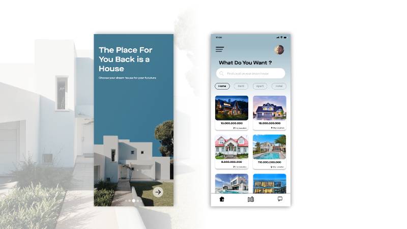 Figma User Story & Home Mobile Page