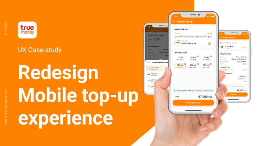 Figma UX case study Redesign Mobile experience