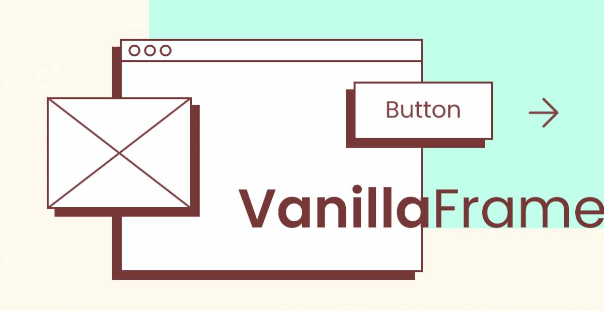 Figma VanillaFrame - A Simple Wireframe Kit