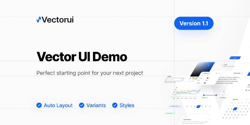 Figma Vector UI Design System