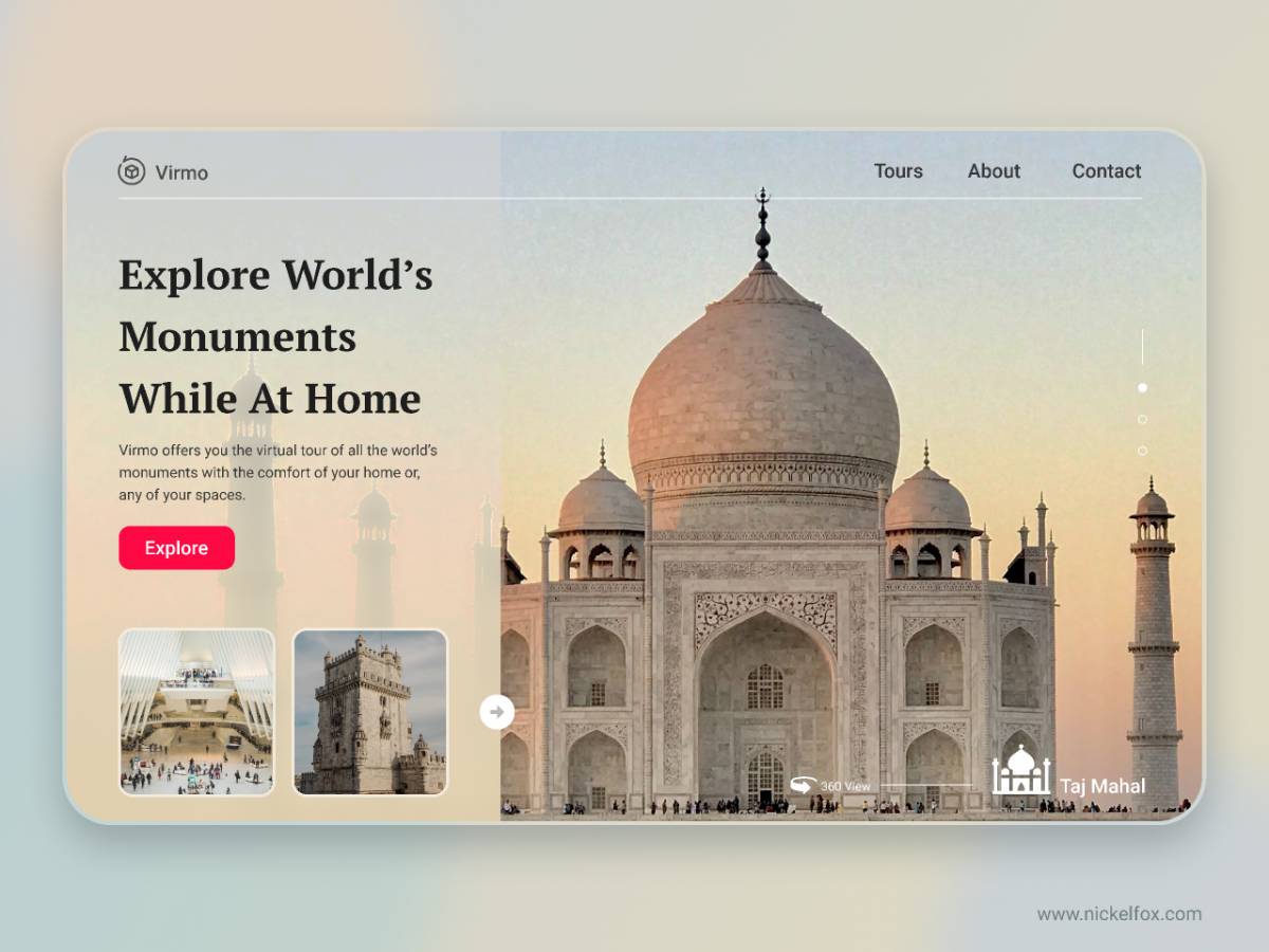 Figma Virmo Virtual Tour UI Template