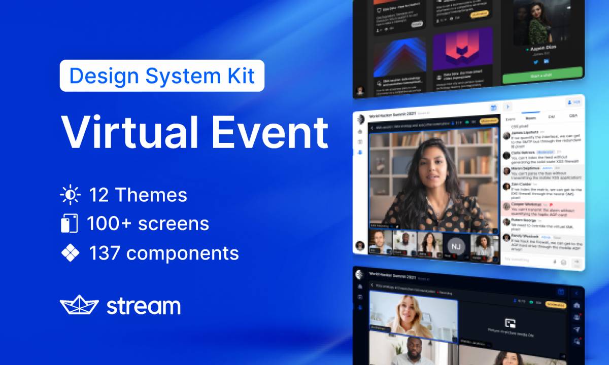 Figma Virtual Event Design Kit