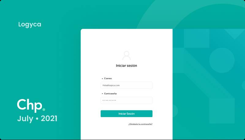 Figma Web app for Logyca company Free Template