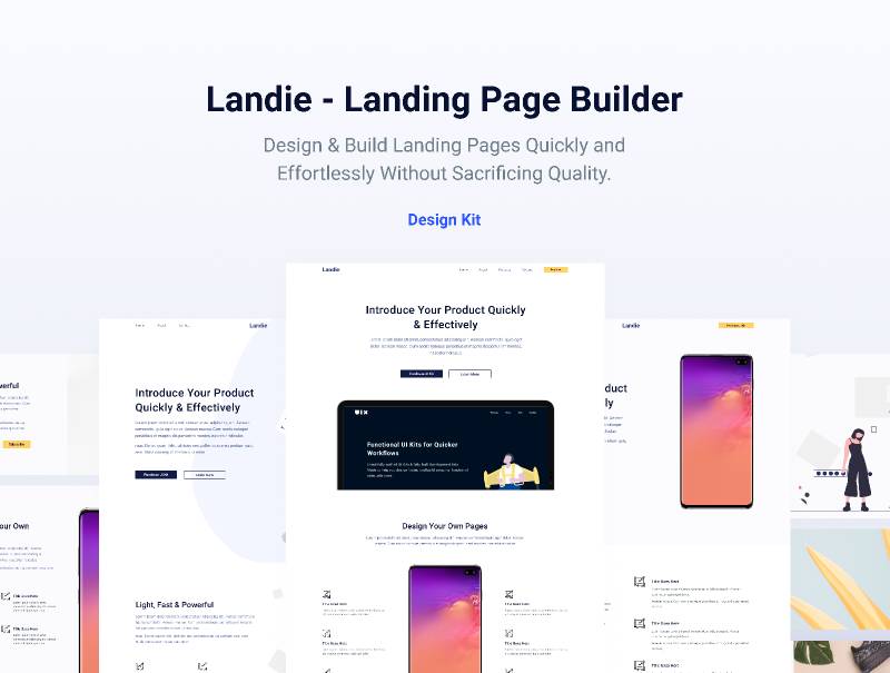 Figma Website Template Landing